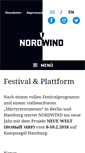 Mobile Screenshot of nordwind-festival.de